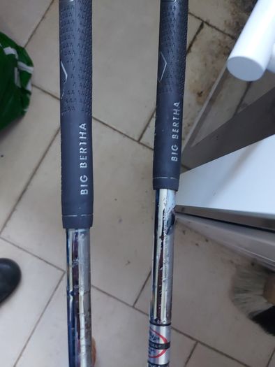 2 Big Bertha Golf Clubs, 6 Iron and 7 Iron, in reasonable condition, see pictures