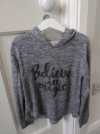 H&M girls hoodie top