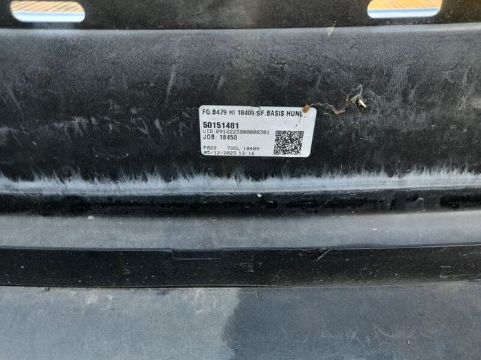 Genuine Ford Fiesta Rear Bumper