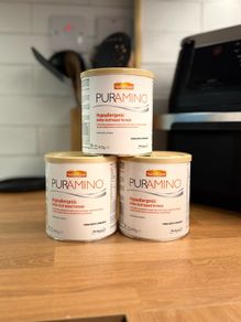 Puramino Infant Formula - 3 tins sealed (hypoallergenic, amino acid-based)