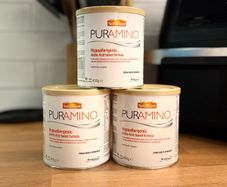 Puramino Infant Formula - 3 tins sealed (hypoallergenic, amino acid-based)