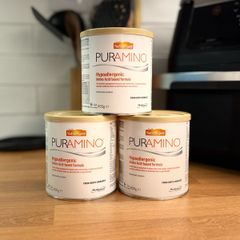 Puramino Infant Formula - 3 tins sealed (hypoallergenic, amino acid-based)