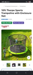10 foot trampoline
