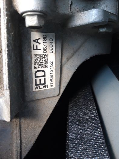 Mazda 3,6 2013-on , gearbox manual ,4TH0613152 D6040
