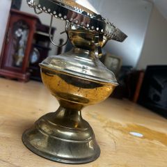 Vintage brass Oil Lamp