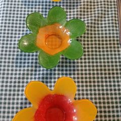 glass dessert  dishes