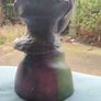 Vintage Ethiopian Christian wooden carving Image 5