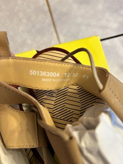 Fly London Camel colour Sandals 8UK 41EU NEW