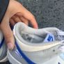 Nike dunk low Ivory Hyper royal trainers Image 4