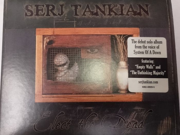 Serj Tankian - Elect The Dead CD (2007) Digipak Experimental, Alternative Metal EX+