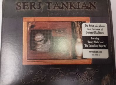 Serj Tankian - Elect The Dead CD (2007) Digipak Experimental, Alternative Metal EX+