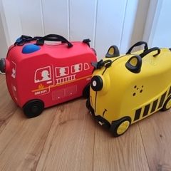 Free 2 x Trunki - Bee and Fire Engine