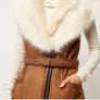 Jacket: River Island Faux Fur/Faux Suede Gilet: Size: 12 UK .. Price Drop Image 9