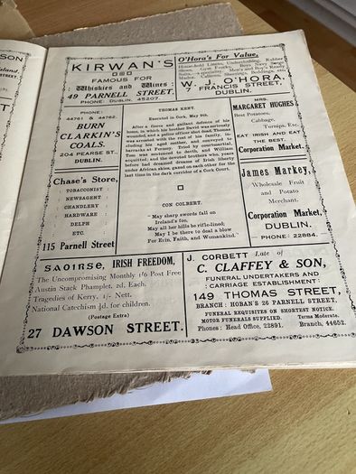 Easter Week Commemoration 1930 Authentic not a copy !