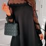 Boho Dress Trapezoidal Tulle Sleeves Lace Image 10
