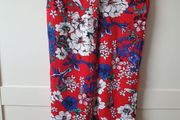 Mango trousers red S