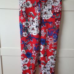 Mango trousers red S