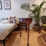 Vintage Magohany Demi Lune Hall Table Image 3