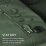 Brand New Navaris rain poncho bicycle poncho rain cape - poncho for bicycle rain - bicycle rain cape including storage bag - unisex - waterproof Image 4