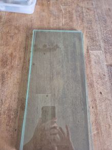 4 plate glass shelves