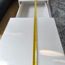 coffee table  living room white high gloss with storage Image 2