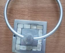 toilet roll and towel holder