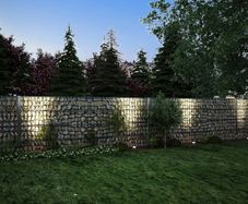 2D Gabion Fence Galvanised Steel 2.008x0.83 m 4 m (Total Length) Grey
