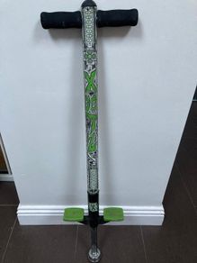 Pogo stick and set of Stilts