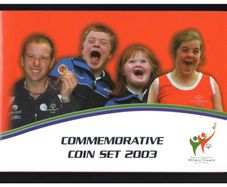 2003 Ireland Special Olympics Commemorative Coin Central Bank Commemorative Pack (Multiple images shown)