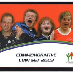 2003 Ireland Special Olympics Commemorative Coin Central Bank Commemorative Pack (Multiple images shown)