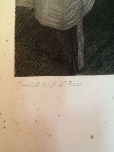 Robert Buss The Monopolist Lithograph Print 1841