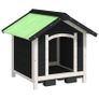 Multiple Colours Available | Dog Kennel Mocha 65x65x61.5 Cm Solid Wood Pine Image 3
