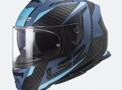 LS2 FF800 Storm II, Size L, Full Face Helmet Racer Matte Blue