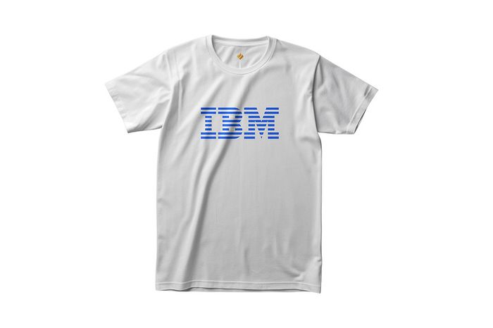 IBM T-Shirt in Black, White, or Royal Blue