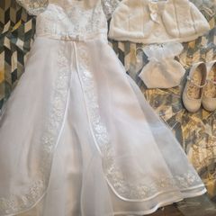 Communion dress and accessories