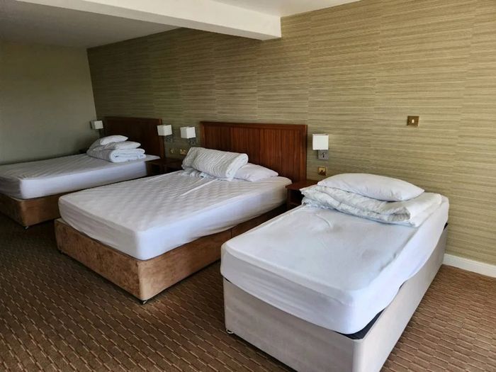 double bed mattresses, bases, back boards