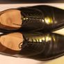 CHEANEY Harrington R Capped Oxford in Black Calf Leather | Rubber Sole Image 3