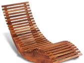 Rocking Sun Lounger Acacia Wood