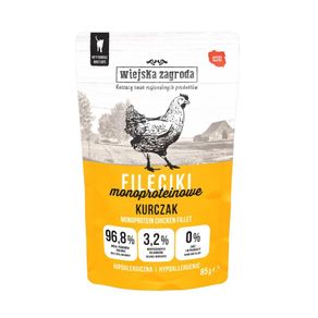 Wet cat food Country of Animals MONOPETINE Chicken fillets (adult) 85g