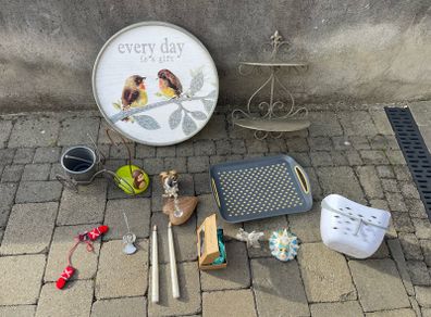 Ornaments and Car Boot Sale items.