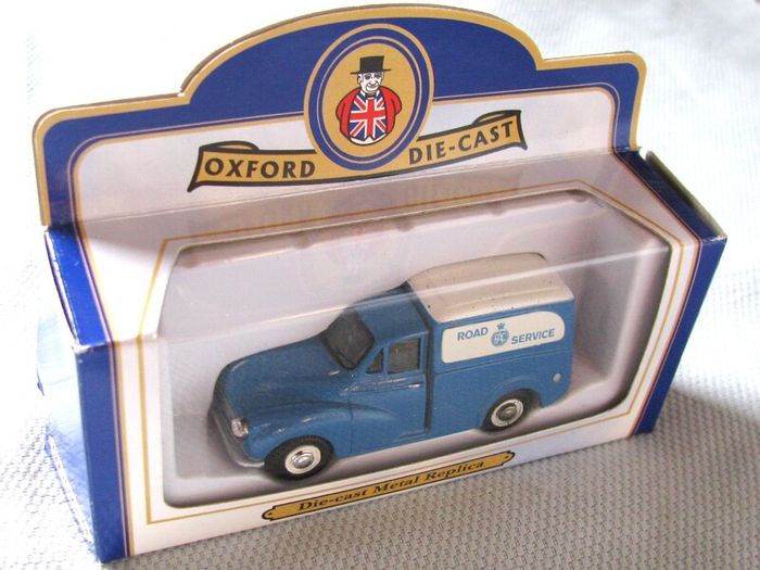 Diecast Model Morris Minor 1000 Van RAC - Collectable Oxford Diecast 1:43
