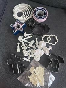 Cookie/fondant cutters