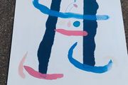3 Foot 1988  Joan Miro Woodcut