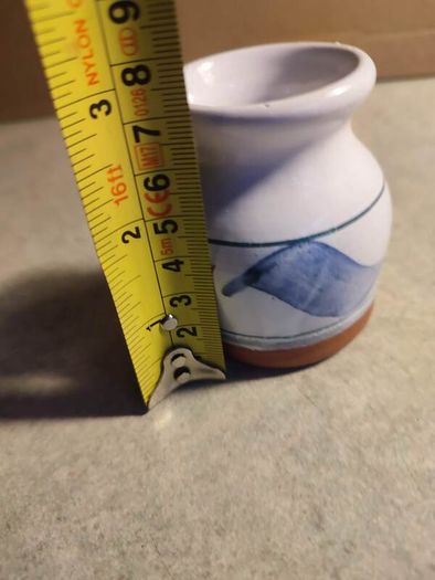 Small Pottery Bud Vase No Stamp.