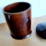 Old glazed jar Image 3