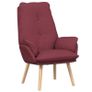 Relaxing Chair Wine red Image 2
