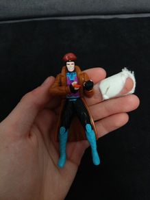 GAMBIT X-Men Marvel Vintage Burger King Figure 1996 4 Inch