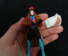 GAMBIT X-Men Marvel Vintage Burger King Figure 1996 4 Inch