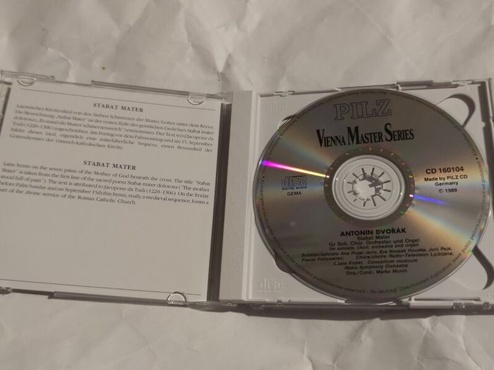 Antonin Dvorak Cd