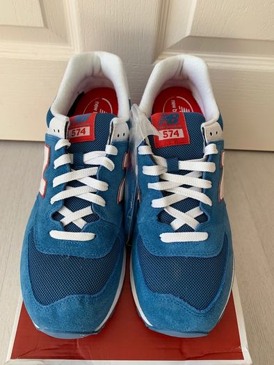 New Balance Men's 574 ML CBR Blue Red Uk 11/us 11.5 Bnib